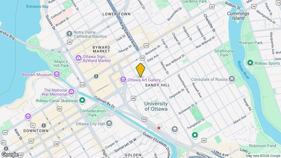 175 Wilbrod St Map and Location Details