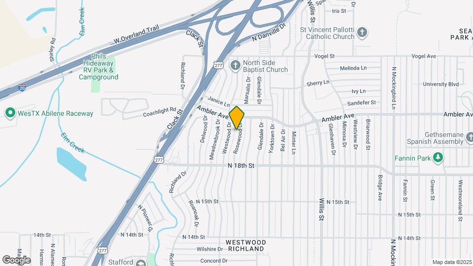 2026 Rosewood Dr Map and Location Details