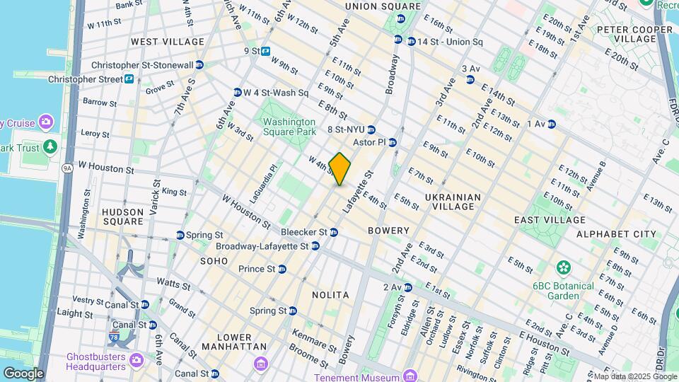 684 Broadway Mapa y Detalles de la Ubicación