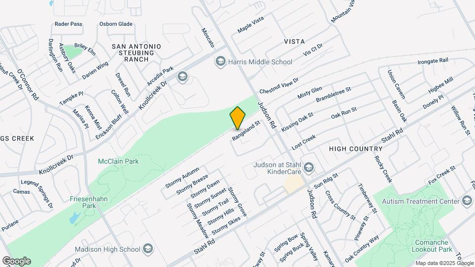 5523 Rangeland St Map and Location Details