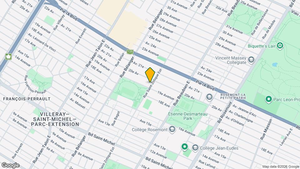 3885-3899 Saint-Zotique St E Map and Location Details