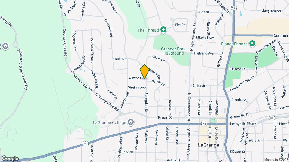 407 Springdale Dr Map and Location Details