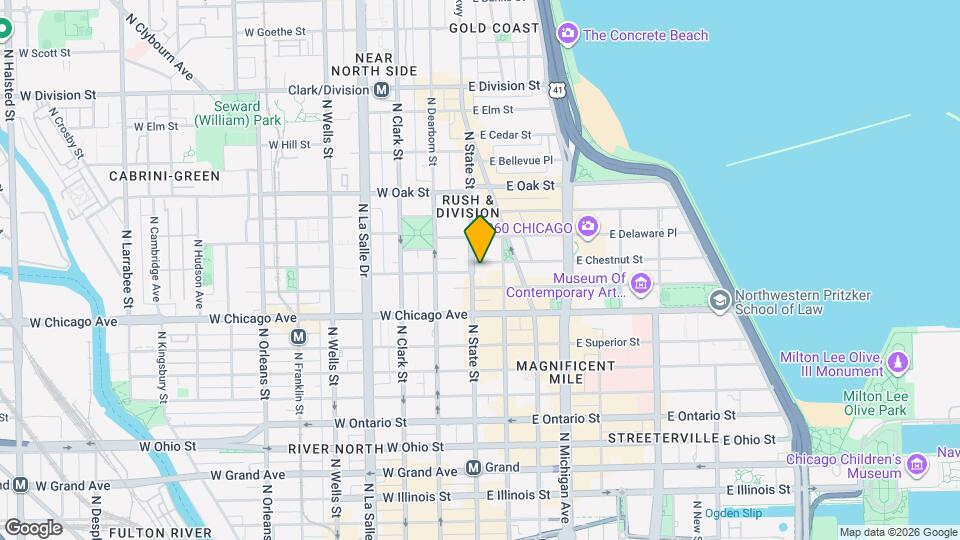 845 N State St Map and Location Details