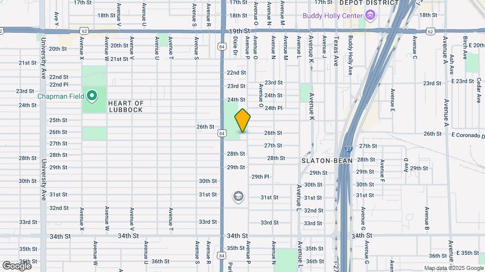 1606 27th St Map and Location Details
