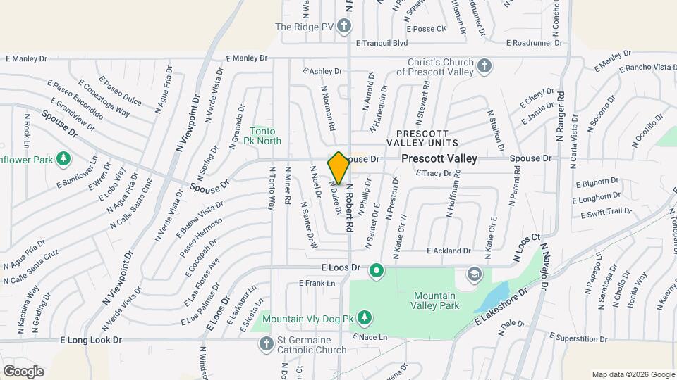 4501 N Duke Dr Map and Location Details