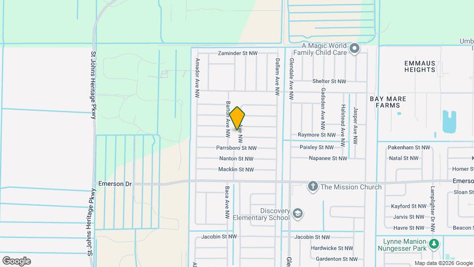 1460 Cass Ave NW Map and Location Details