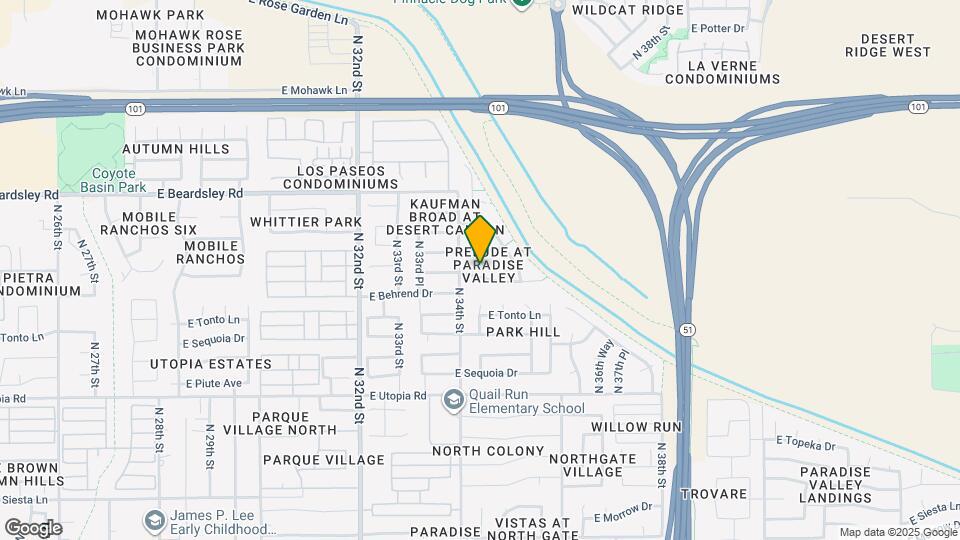 3420 E Marco Polo Rd Mapa y Detalles de la Ubicación