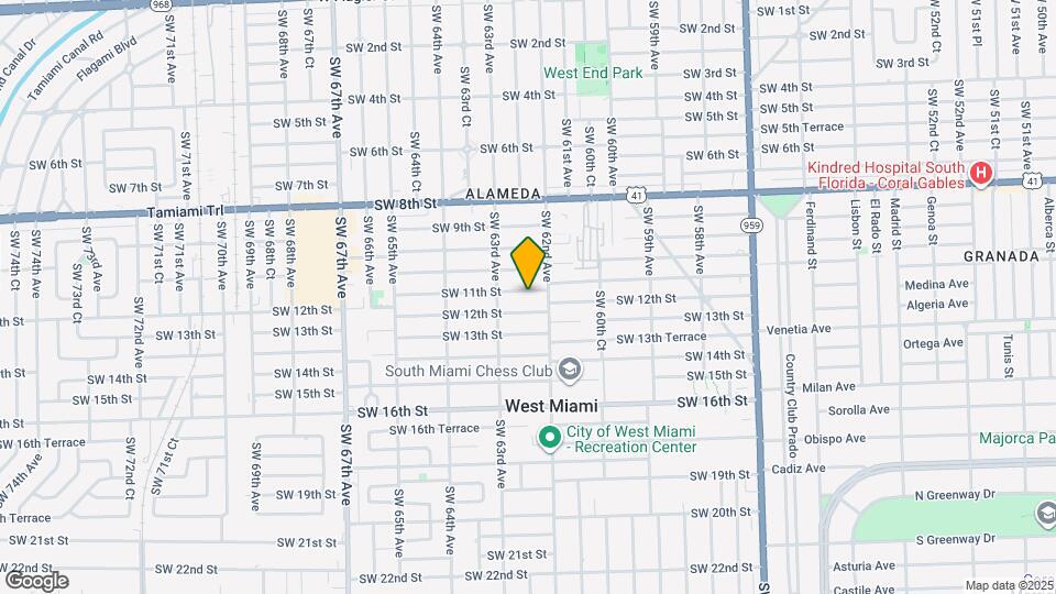 6236 SW 11th St Map and Location Details