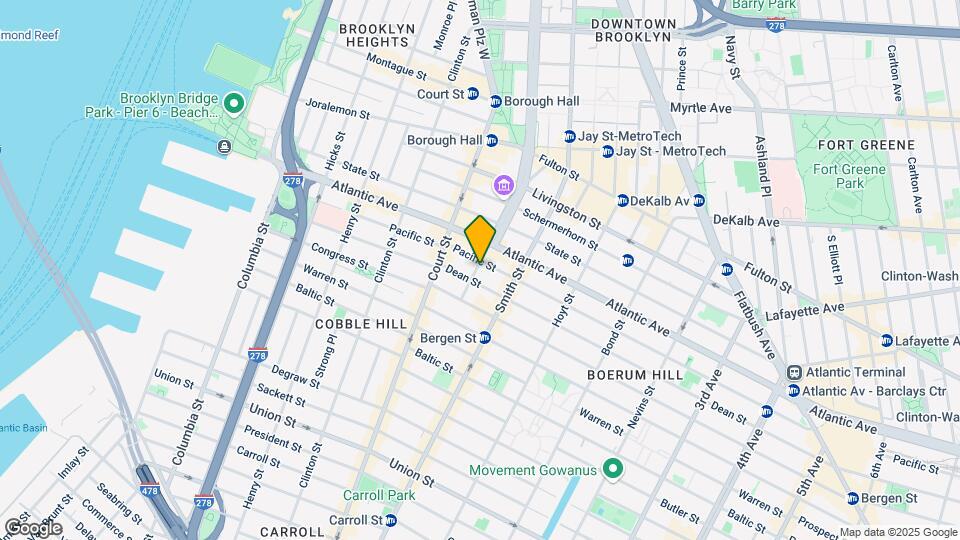 107 Boerum Pl Mapa y Detalles de la Ubicación