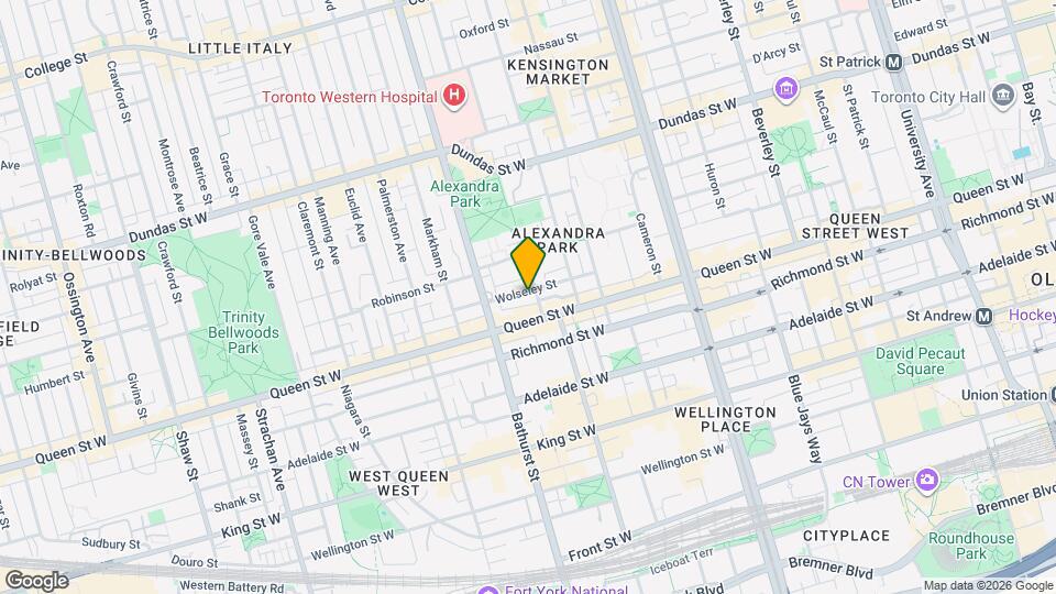 59 Wolseley St Map and Location Details