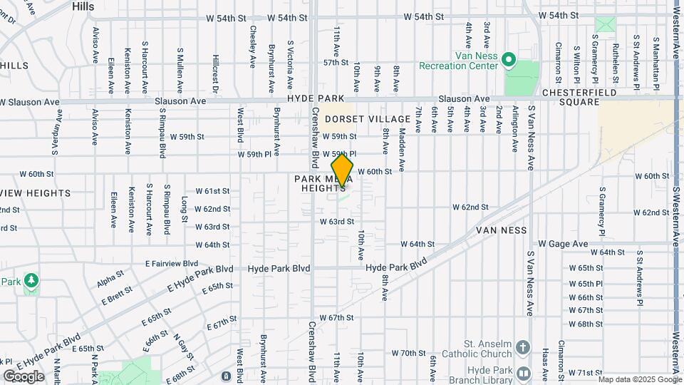6102 11th Ave Mapa y Detalles de la Ubicación