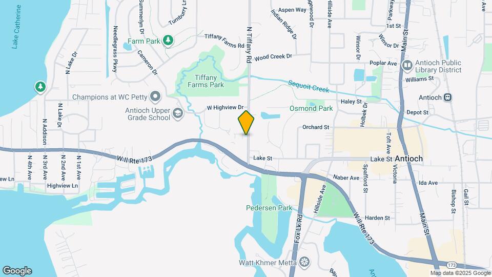 723 Tiffany Ct Map and Location Details