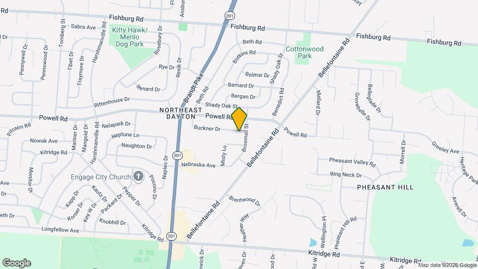 5276 Buckner Dr Mapa y Detalles de la Ubicación
