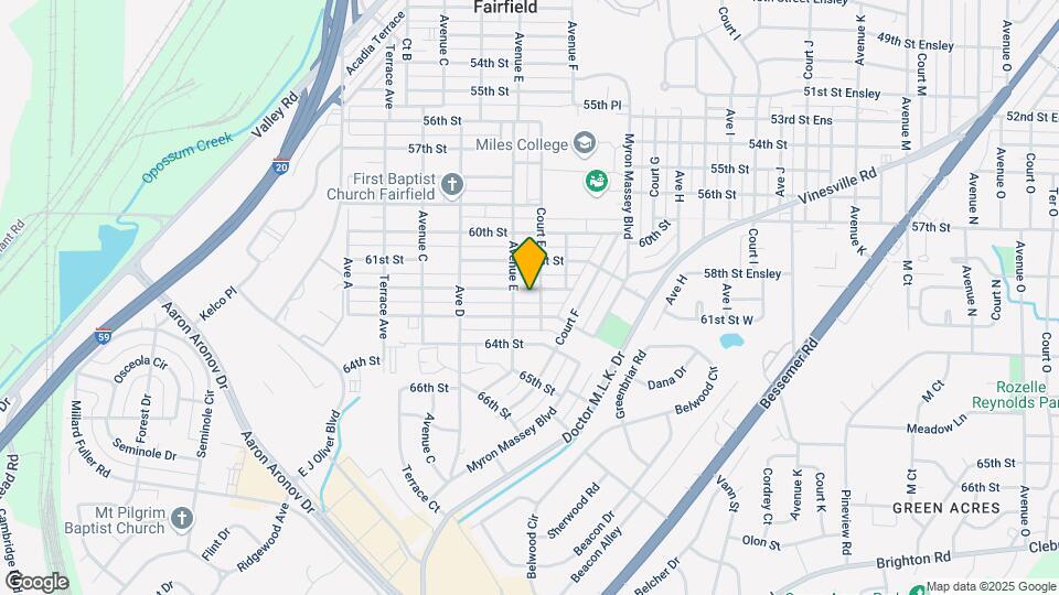 513 62nd St Map and Location Details