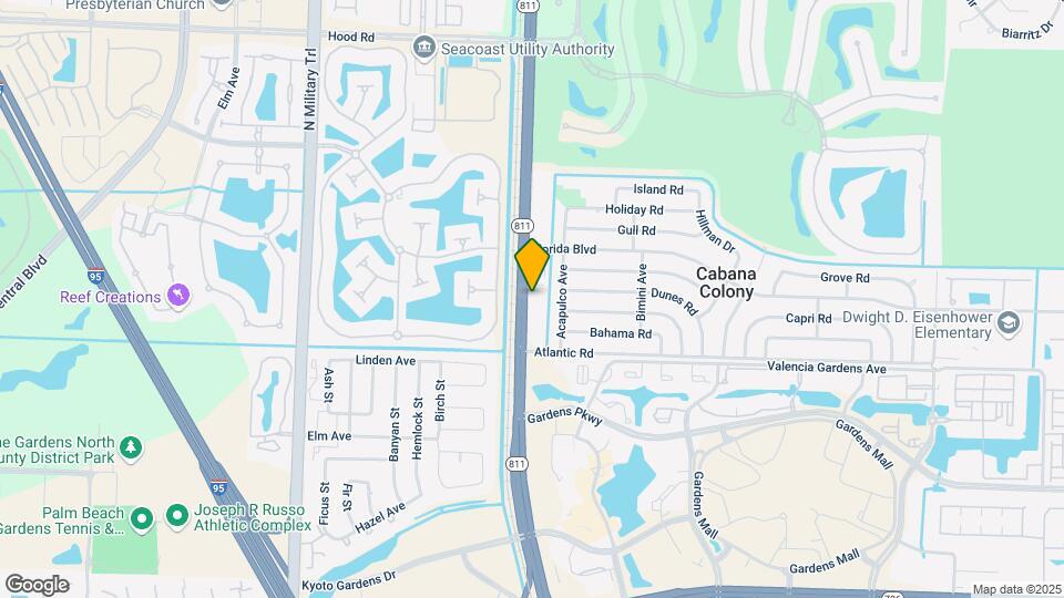 12120 A1A, Unit H8 Map and Location Details