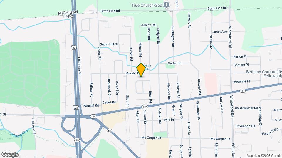 5638 Northview Dr Map and Location Details