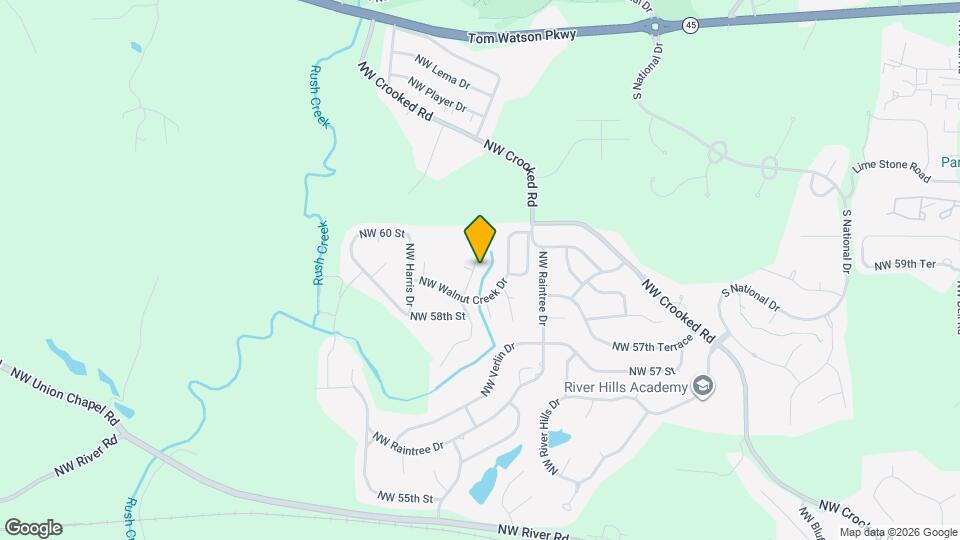5901 Creek View Dr Map and Location Details
