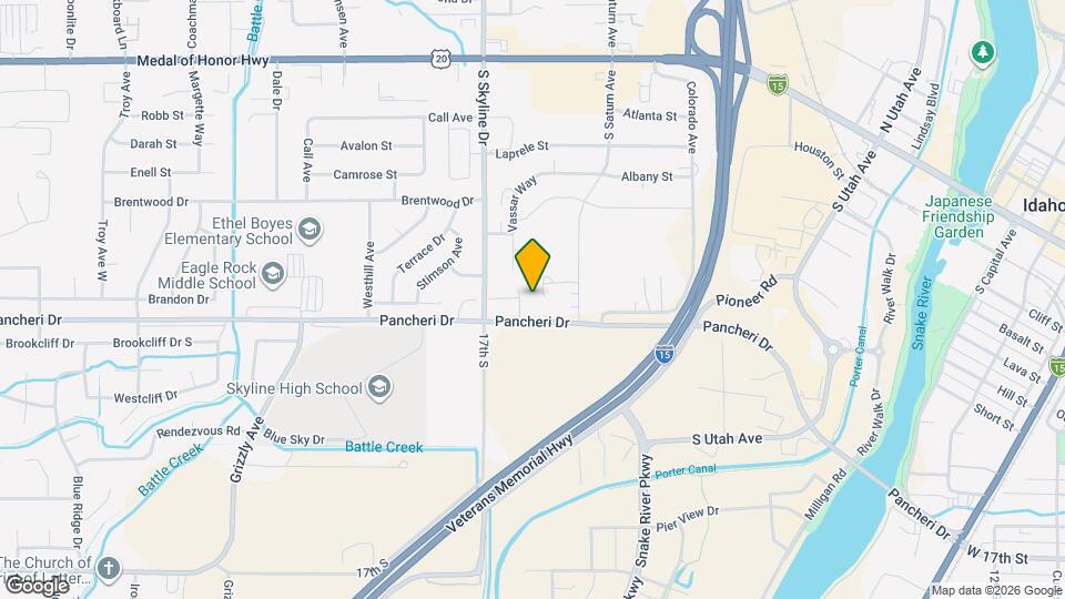845 Golden Bear Ln Map and Location Details