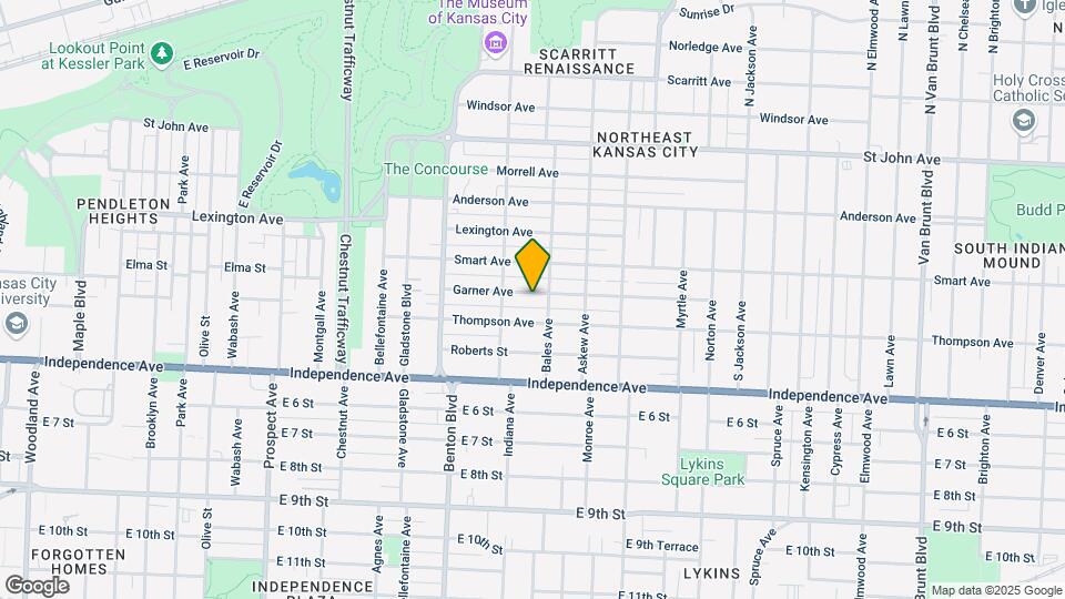 3423 Garner Ave-Unit -B Map and Location Details