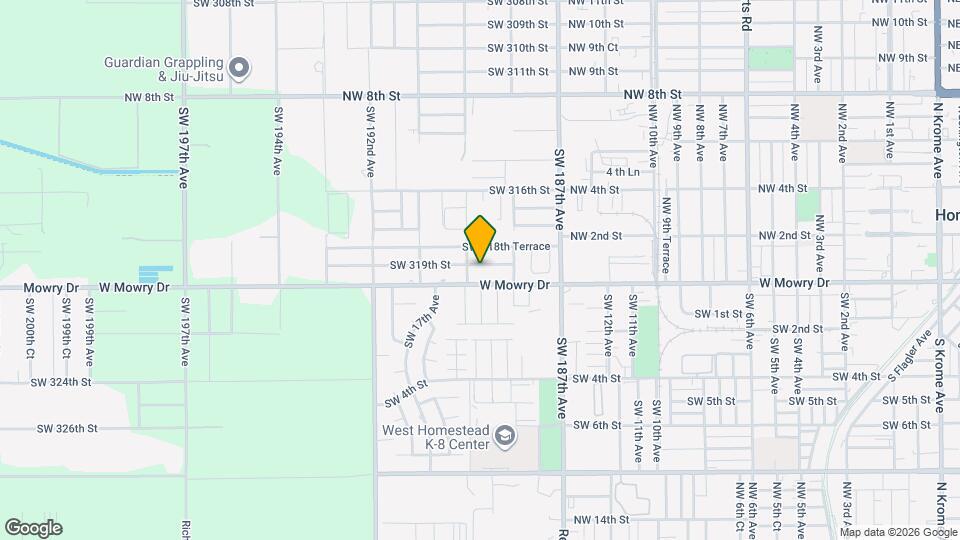 18874 SW 319th St Map and Location Details