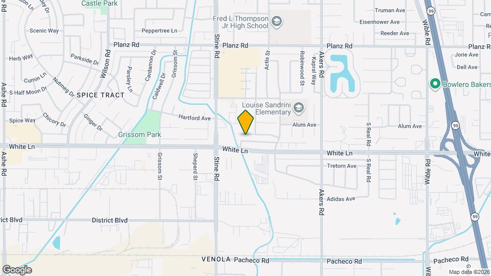 4615 Gardenwood Ln Map and Location Details