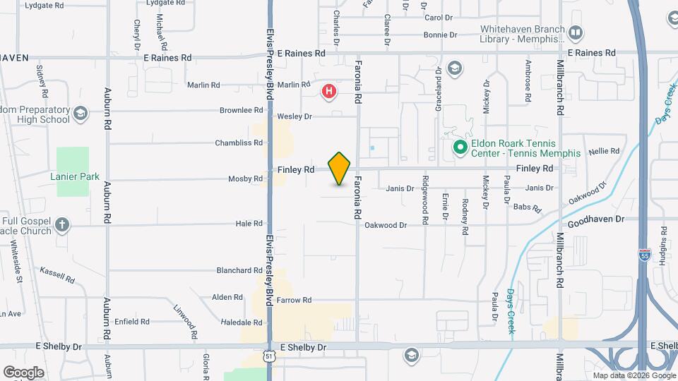 1288 Davidson Dr Map and Location Details