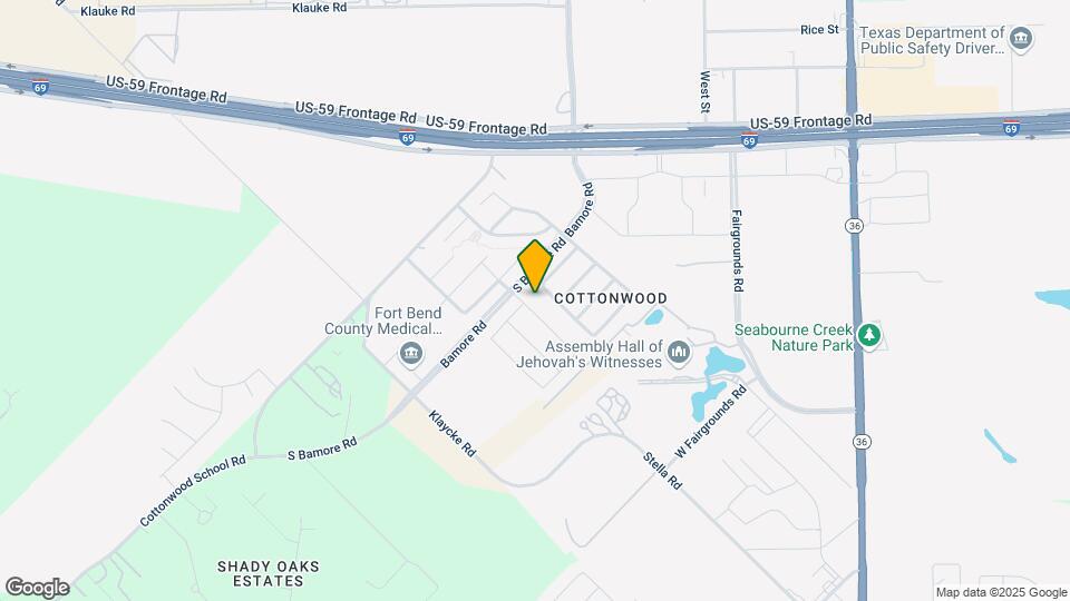 819 Canyon Hill Ln Map and Location Details