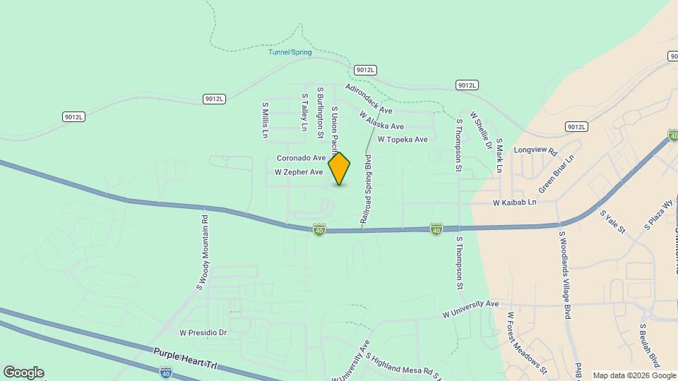 2376 W Rock Island Ave Map and Location Details