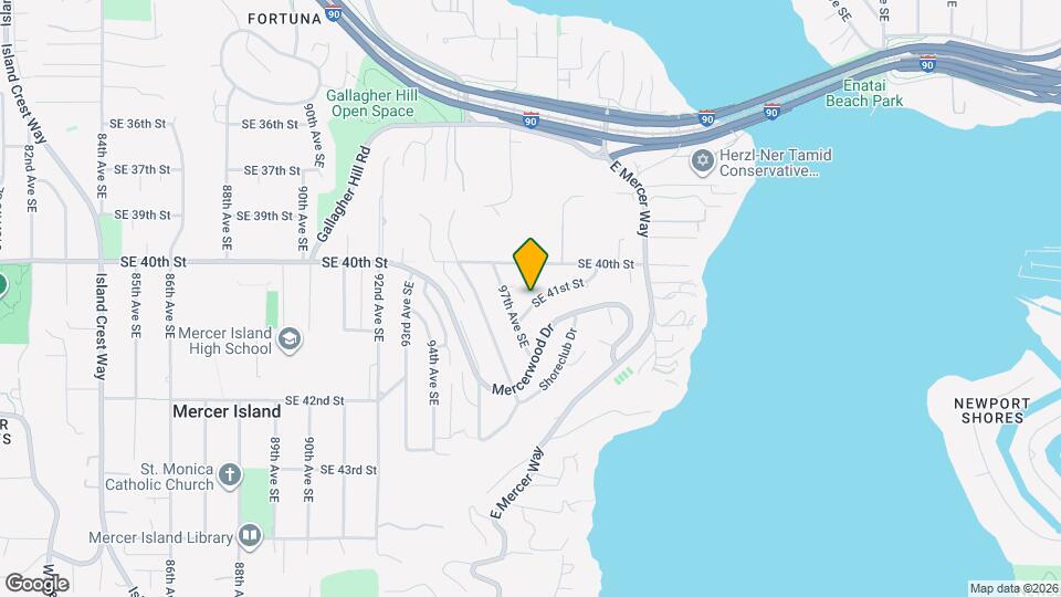 9720 SE 41st St Map and Location Details