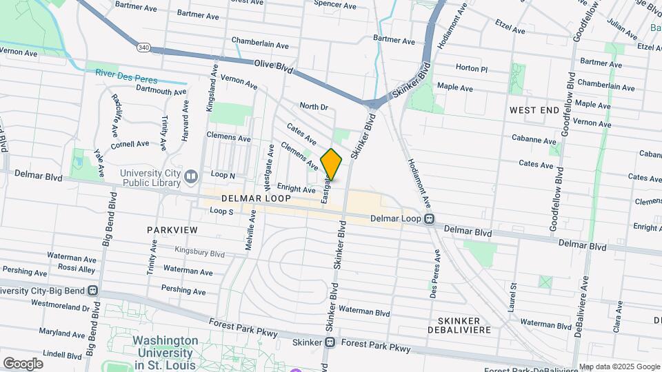 710 Eastgate Ave Map and Location Details