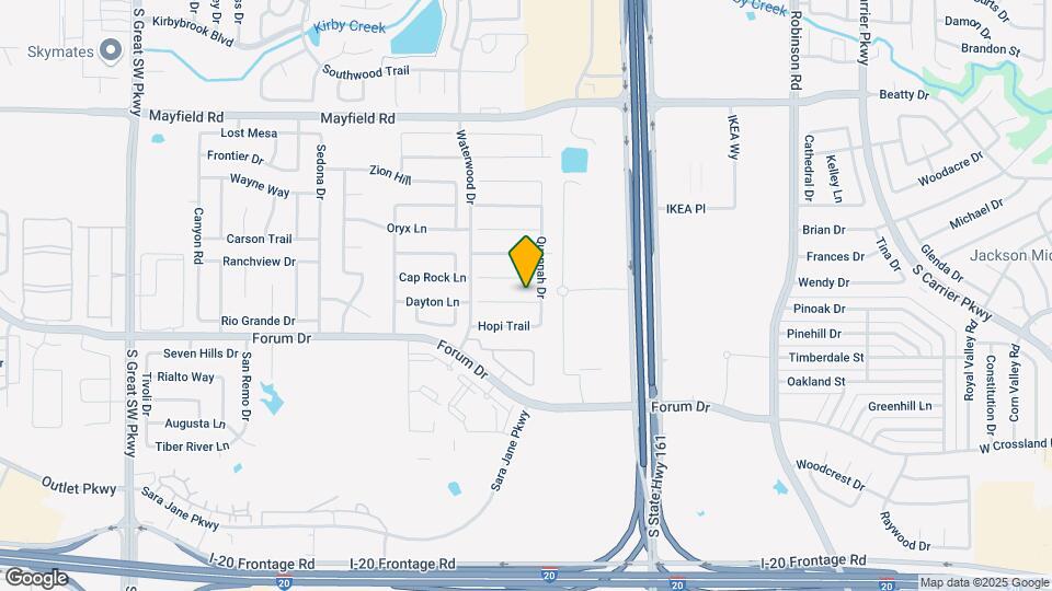 2016 Brazos Ct Map and Location Details