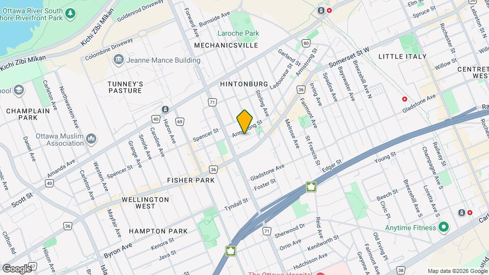 25 Grant St Map and Location Details