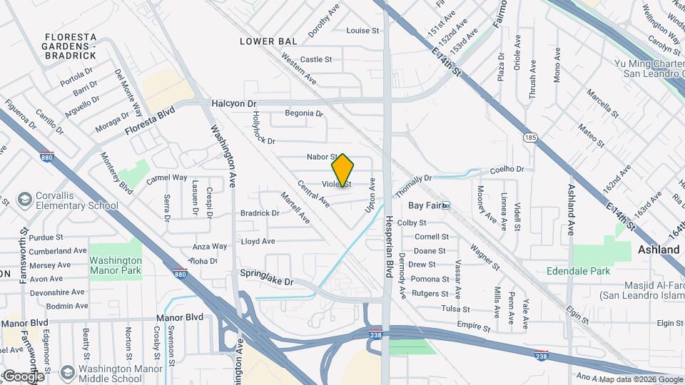 439 Central Ct Map and Location Details