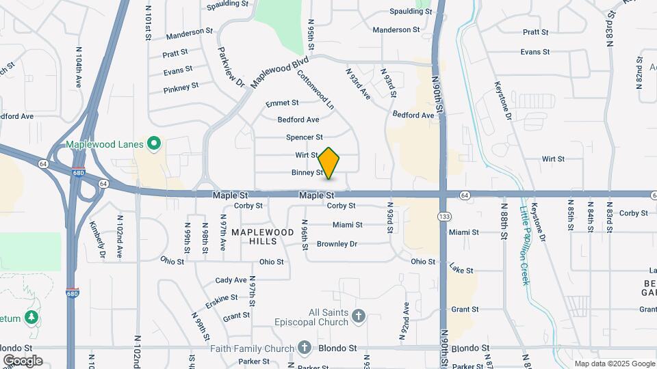 9470 Maple St Map and Location Details