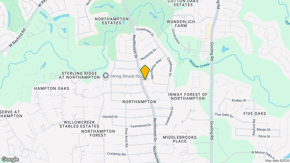 24102 Northcrest Dr Map and Location Details