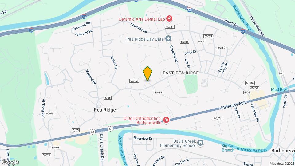 6050 E Pea Ridge Rd Map and Location Details
