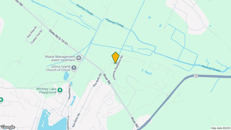 1304 Fenwick Plantation Rd Map and Location Details