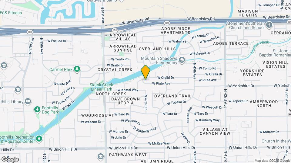 4774 W Piute Ave Map and Location Details