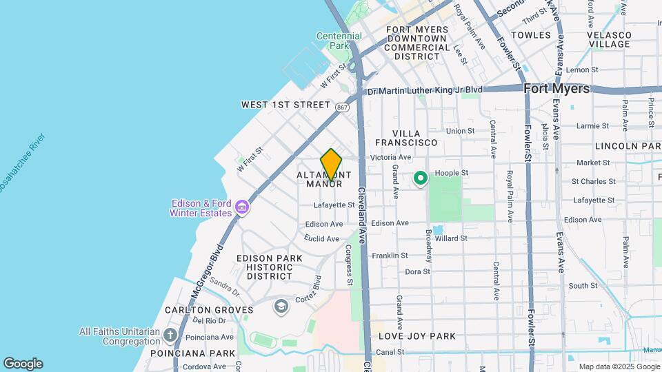 2252-2254 Clifford St Map and Location Details