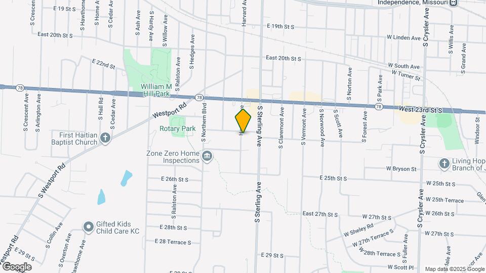 2407-2409 Harvard Ave Map and Location Details