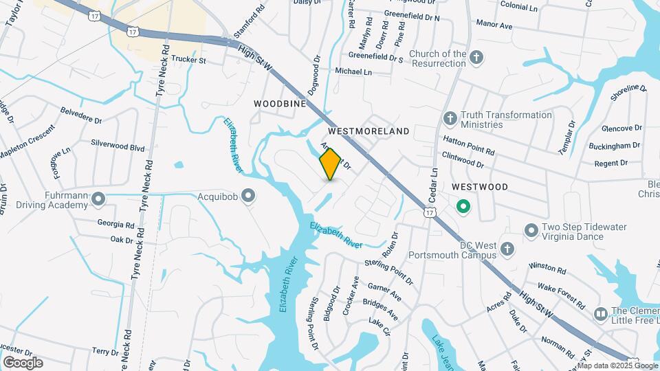5105 Sweetbriar Cir Map and Location Details