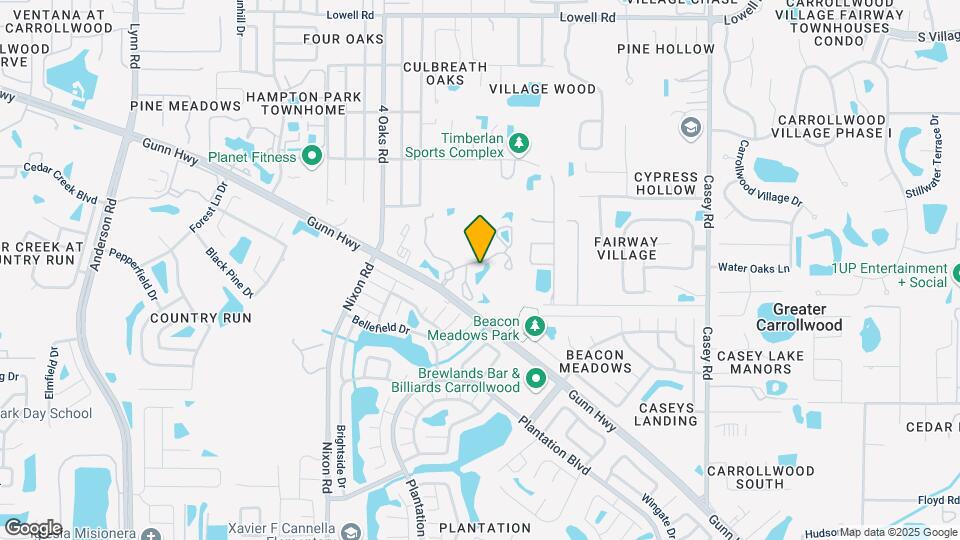 The Pointe at Carrollwood Mapa y Detalles de la Ubicación