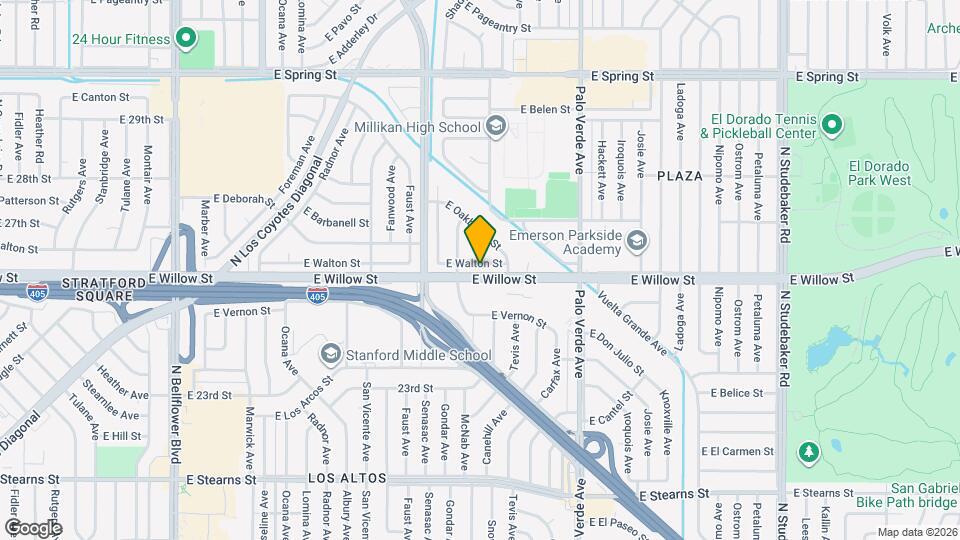 6120 E Walton St Map and Location Details