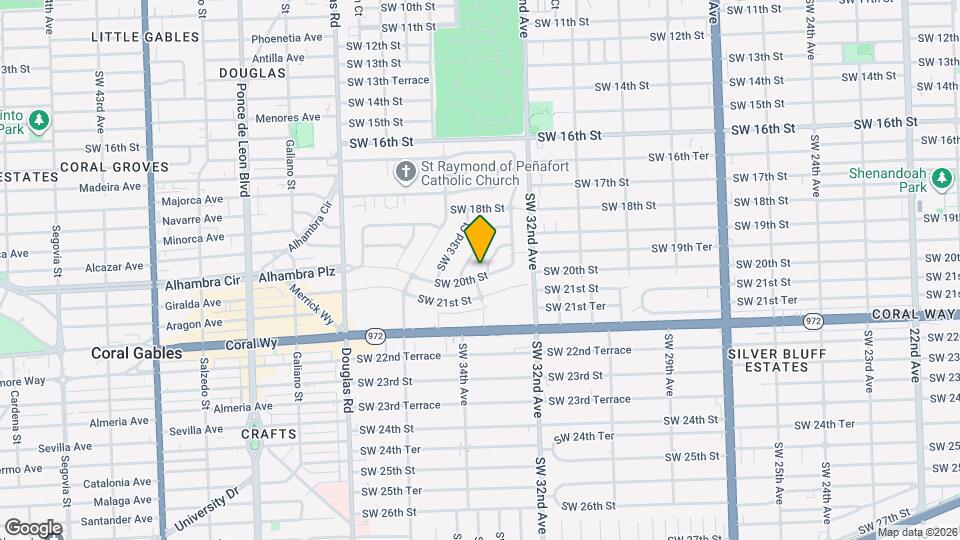 3261 SW 20th St Map and Location Details