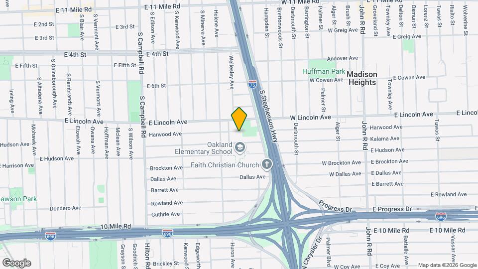 2420 Harwood Ave Map and Location Details