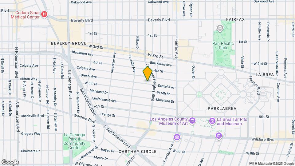 6329 Drexel Ave Map and Location Details