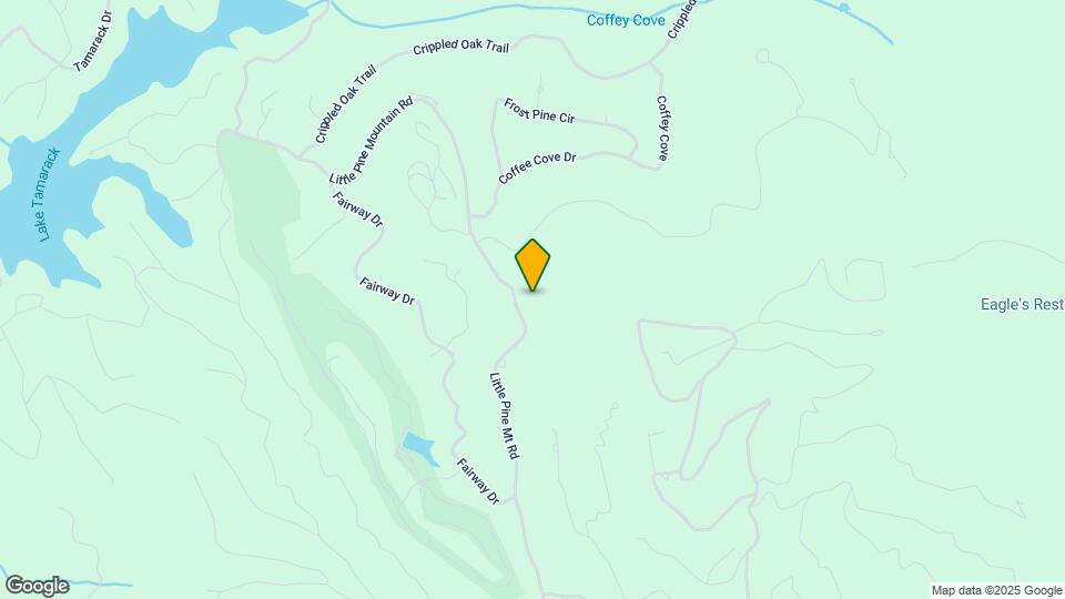 828 Little Pine Mountain Rd Map and Location Details