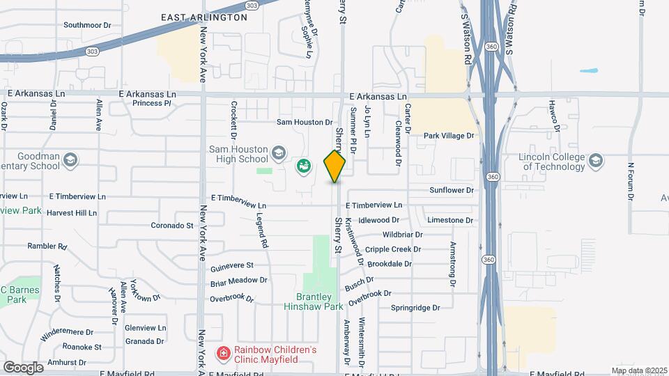2614 Sherry St Map and Location Details
