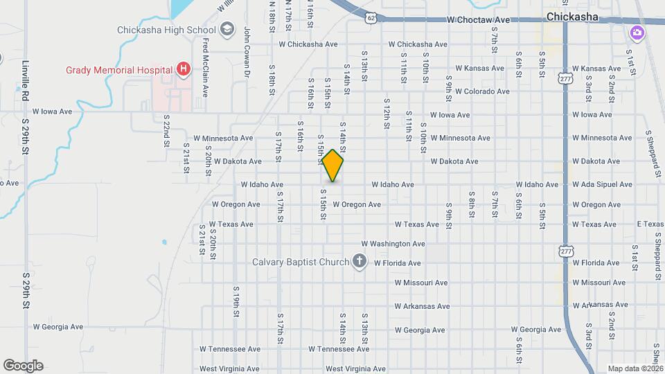 1417 W Idaho Ave Mapa y Detalles de la Ubicación