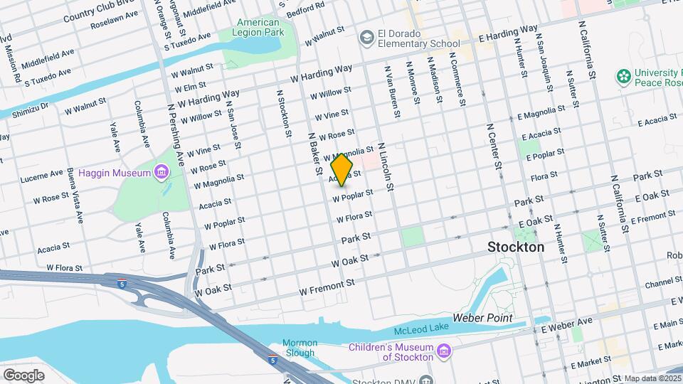 701 W Poplar St, Unit Apartment 3 Map and Location Details